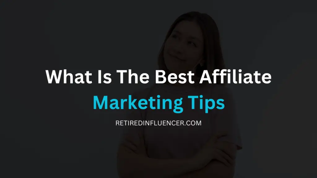 Best affiliate marketing tips for beginners
