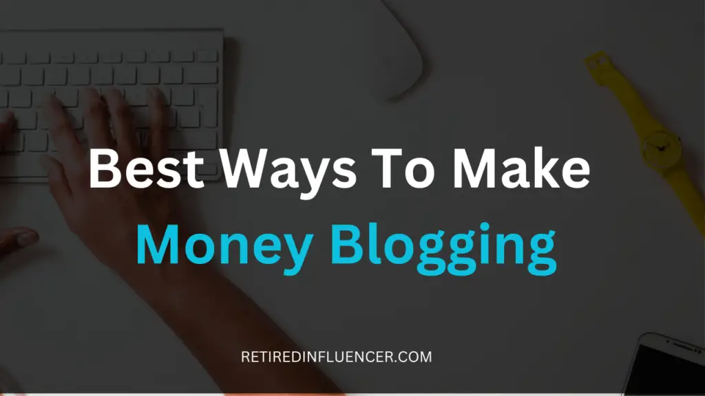 different ways blogger make money online