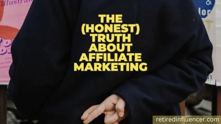 Dicover the biggest lies about affiliate marketing