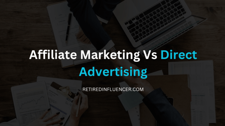 the differences bwtween affiliate marketing and direct advertising