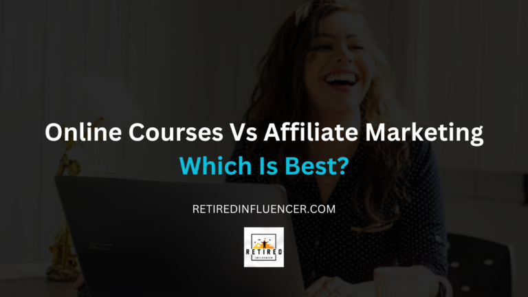advantages of online courses over affiliate marketing