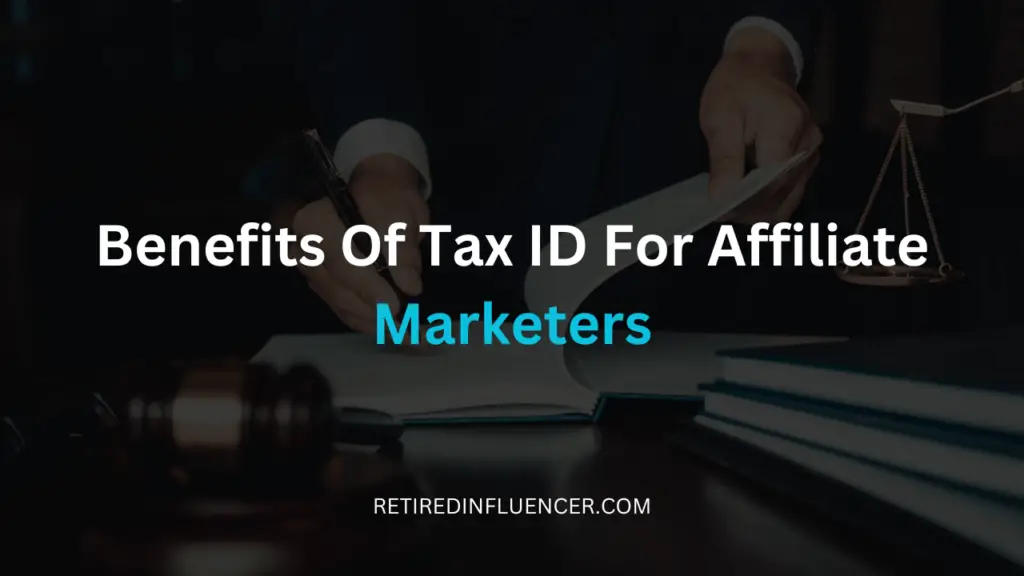 benefits of having a tax ID number