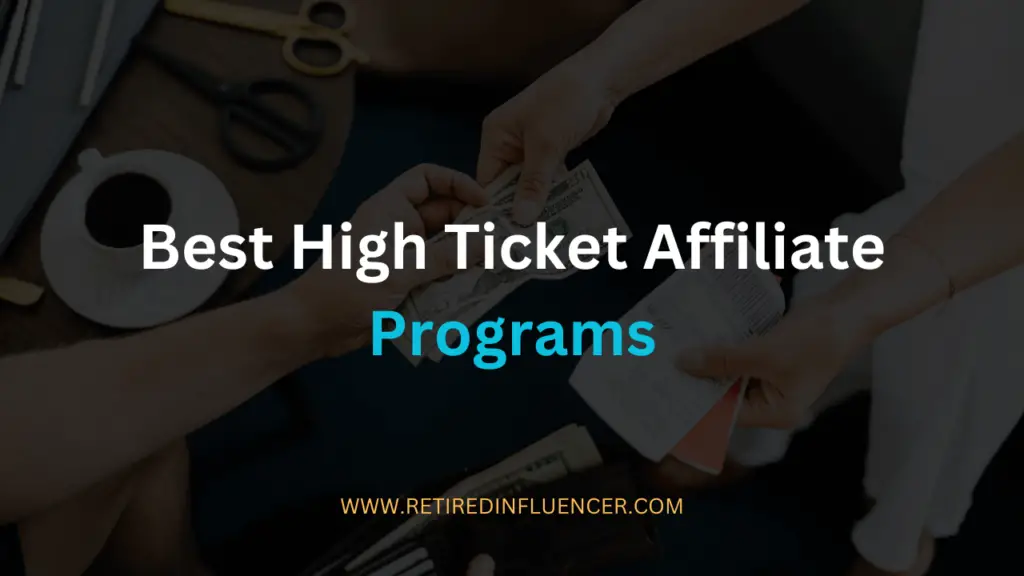 best high ticket affiliate programs for beginners