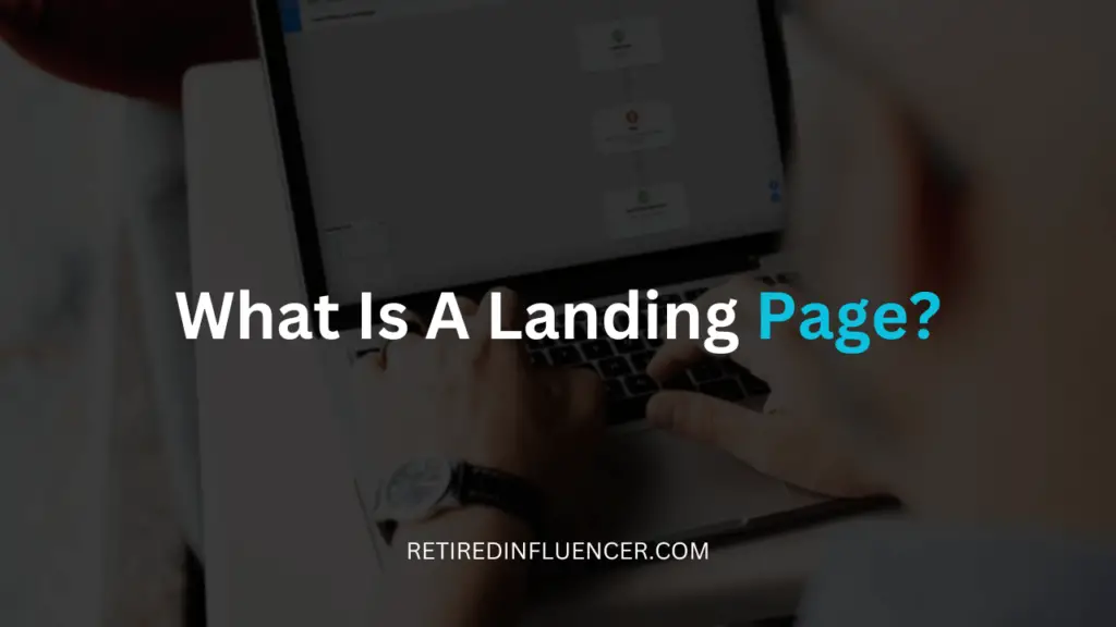 what is a landing page