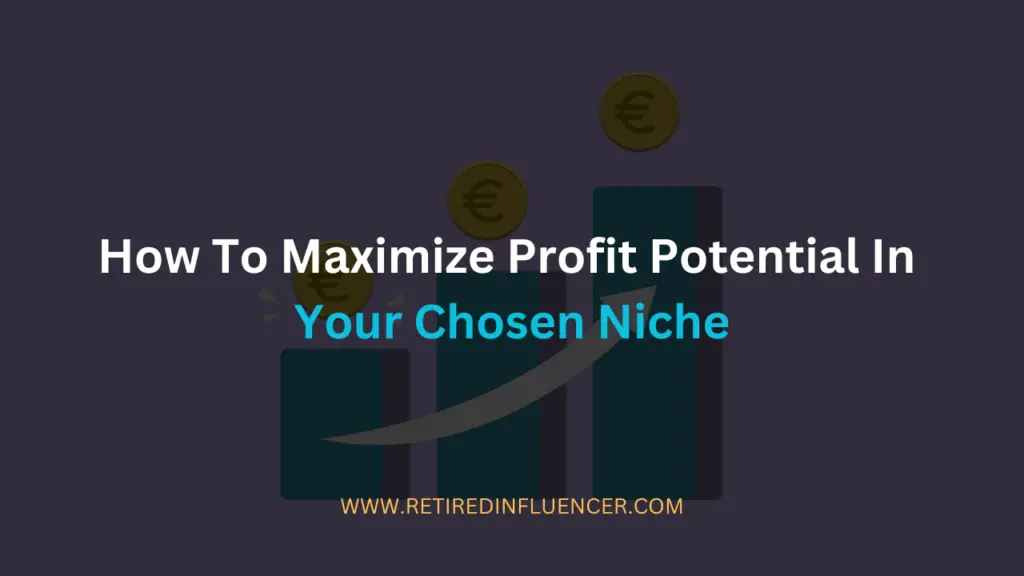 how to maxiize profit potrntial in affiliate niche