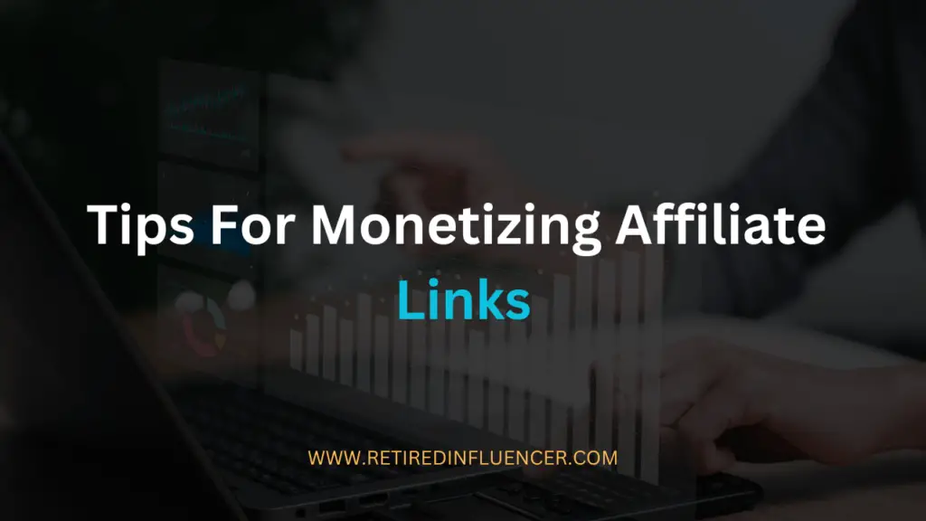 how to monetize affiliate links