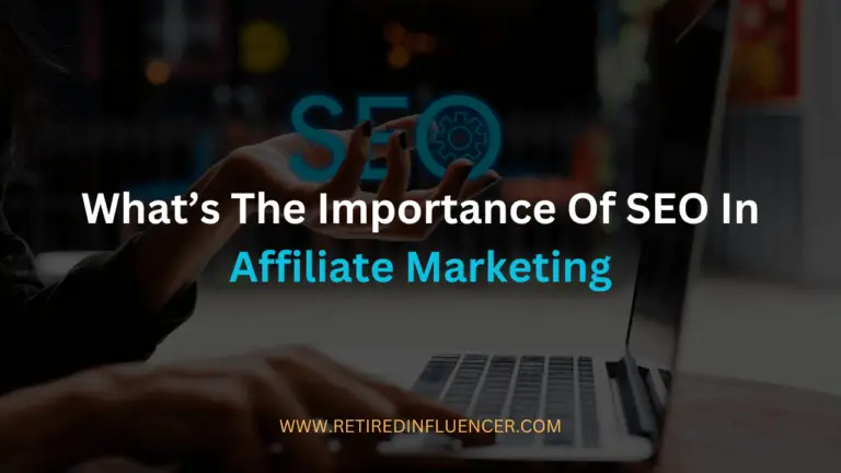 importance of seo in affiliate marketing