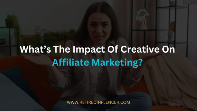 the creative impact in affiliate marketing