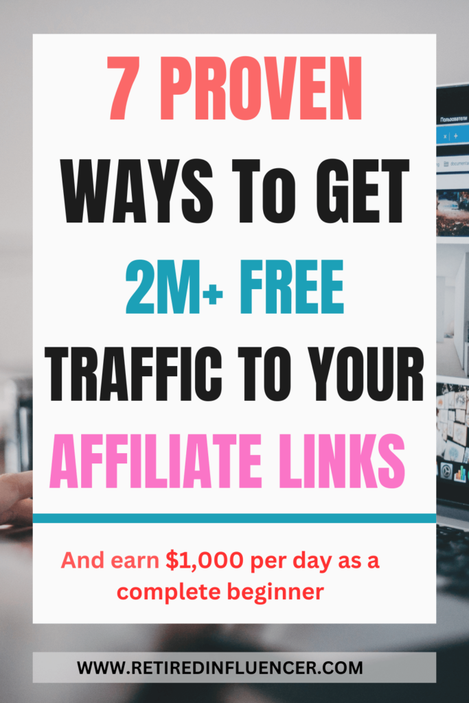 traffic to affiliate links