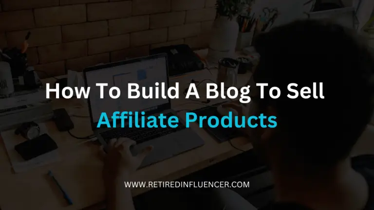 ultimate guide on how to build a blog to sell affiliate marketing website for beginners